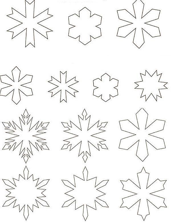 Маленькие снежинки