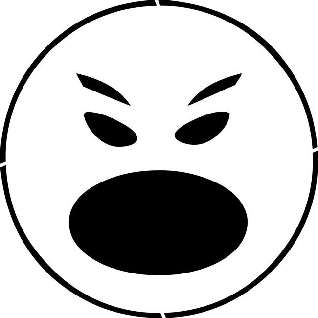 Злой смайлик