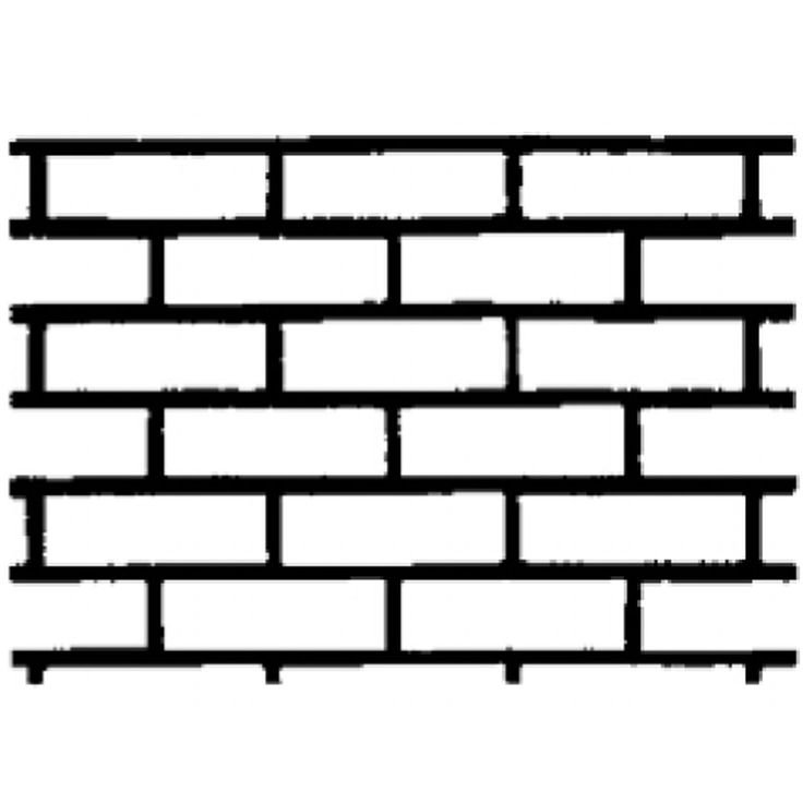 Трафарет для имитации кирпичной кладки