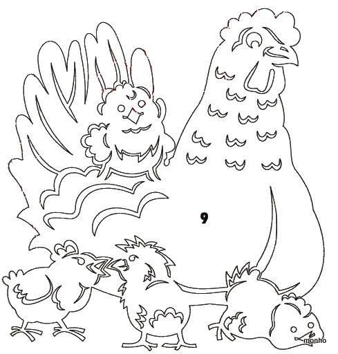 Пасхальные вырезалки на окна