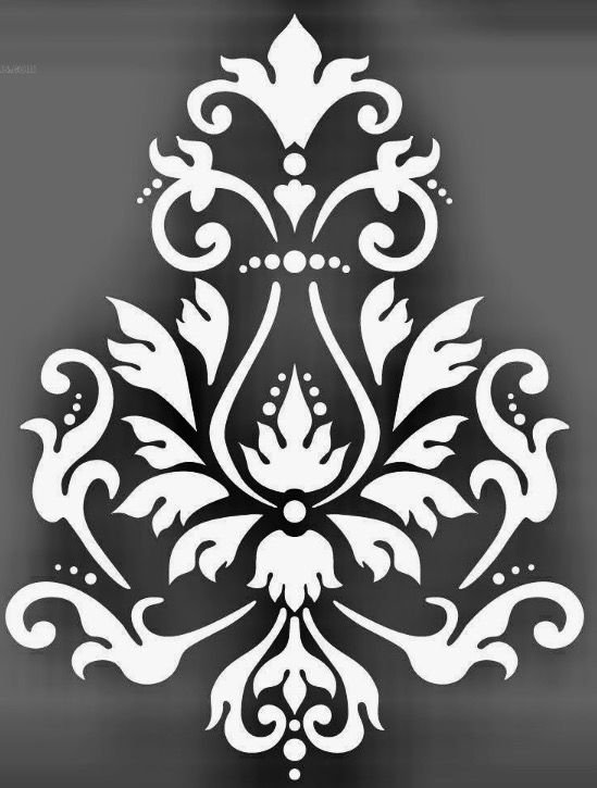 Дамасский трафарет