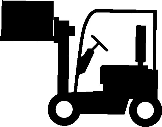 Вилочный погрузчик значок