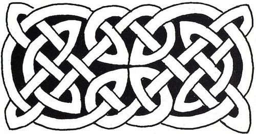 Кельтская вязь орнамент для топора