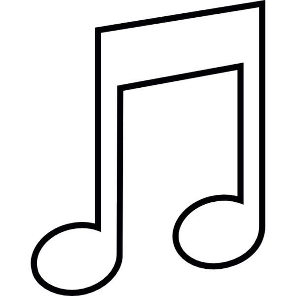 Ноты трафарет