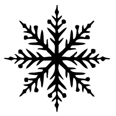 Новогодние снежинки без фона