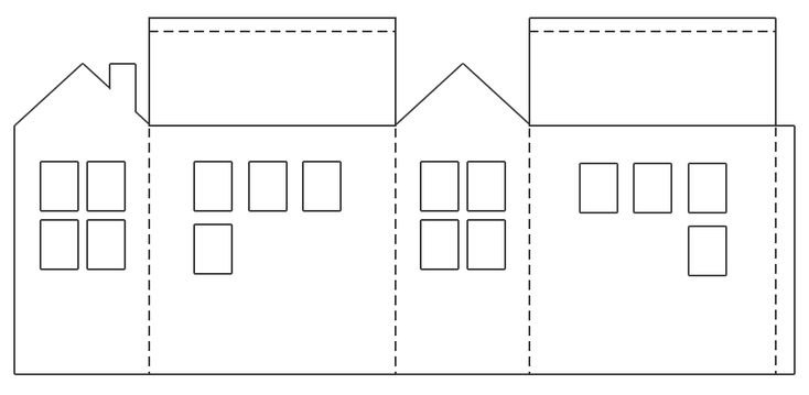 Объемный домик