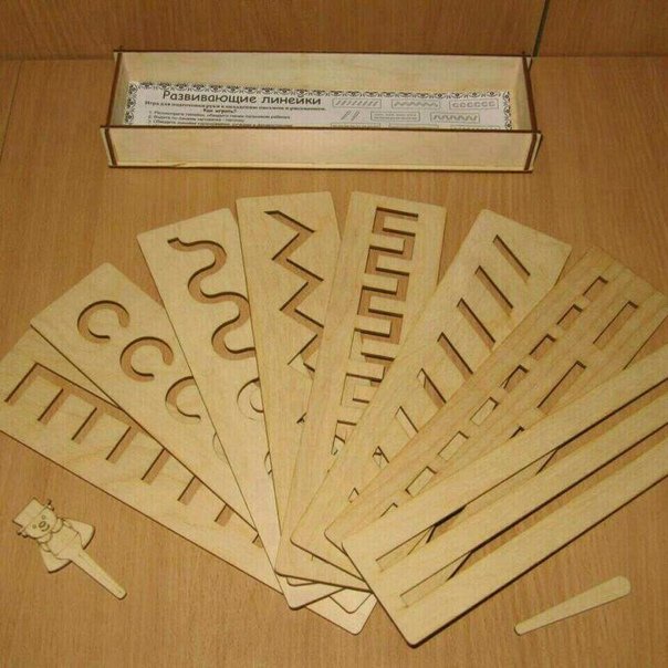 Деревянные трафареты для рисования