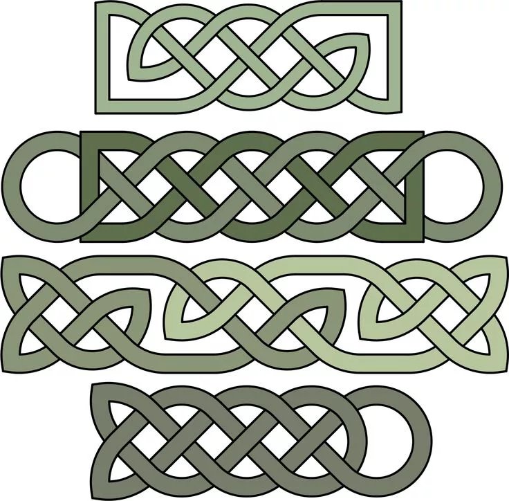 Кельто скандинавские узоры