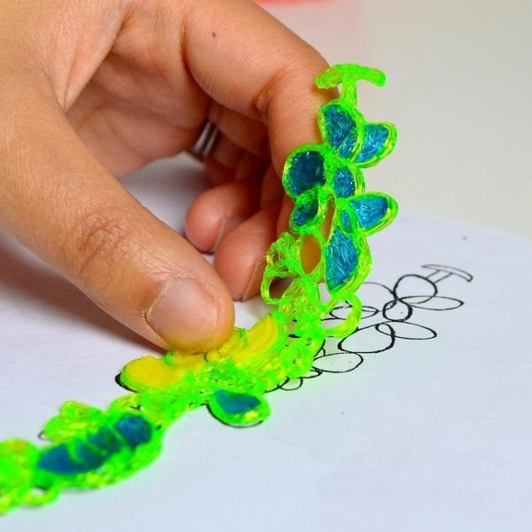 Закладка 3д ручкой