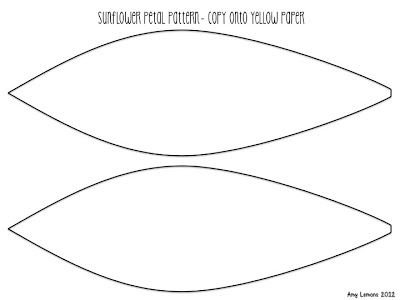 Лепесток трафарет