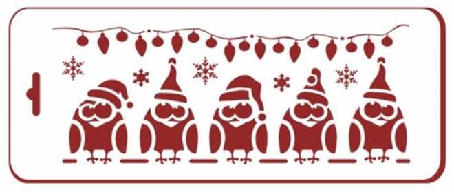 Трафарет 10 на 10 см