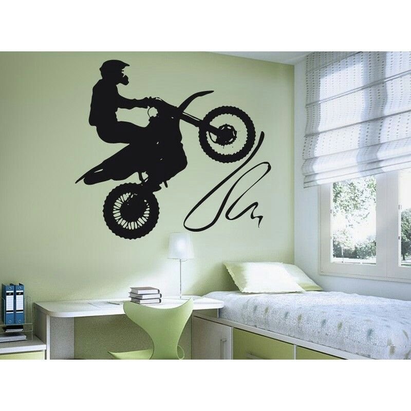 Трафарет в гараж на стену