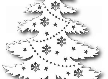 Трафарет ели