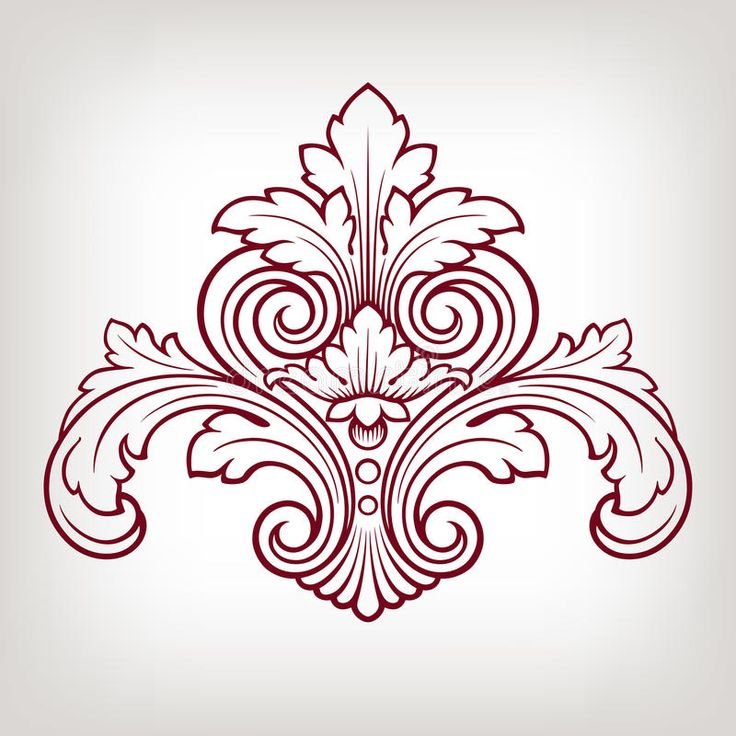 Акант орнамент Барокко