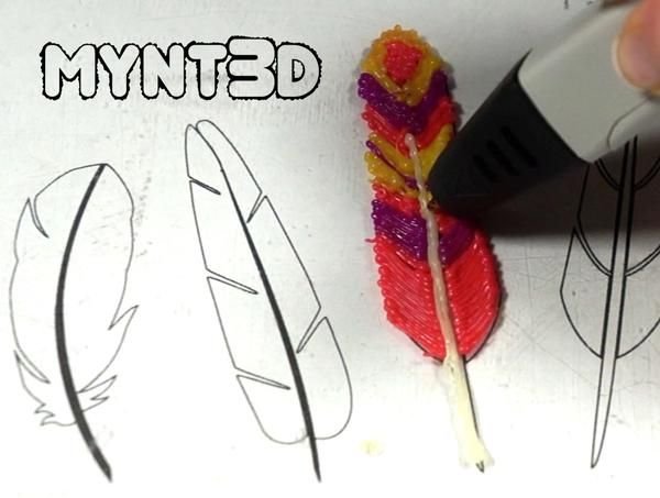 Рисунки для 3д ручки шаблоны