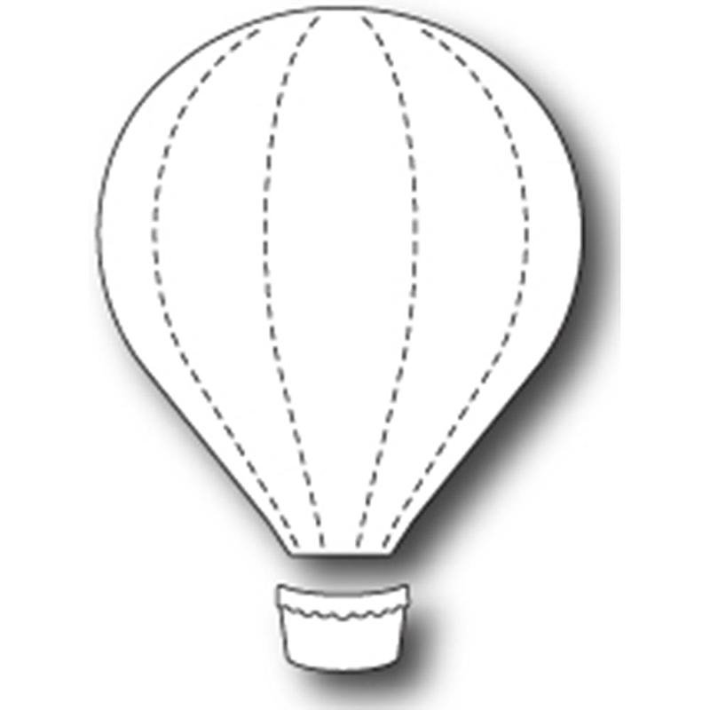 Аппликация воздушный шар