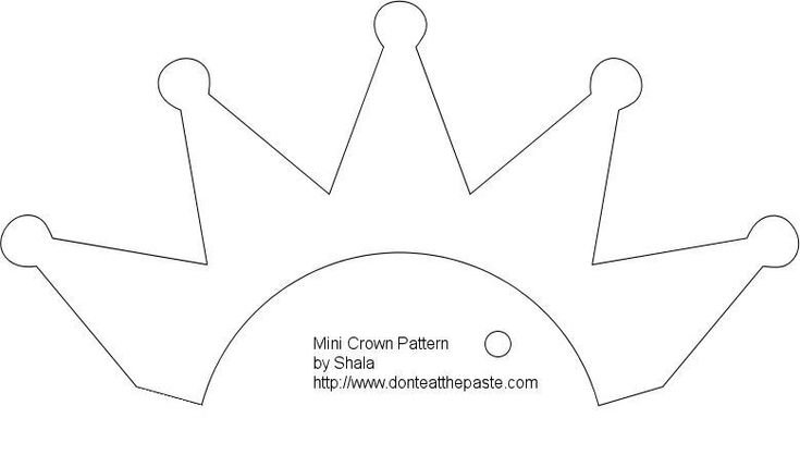 Макет короны