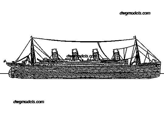 Раскраска Титаник Британик и Олимпик