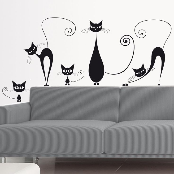 Наклейки в интерьере