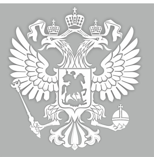 Наклейки "герб России"