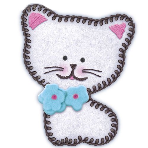 Котик из фетра