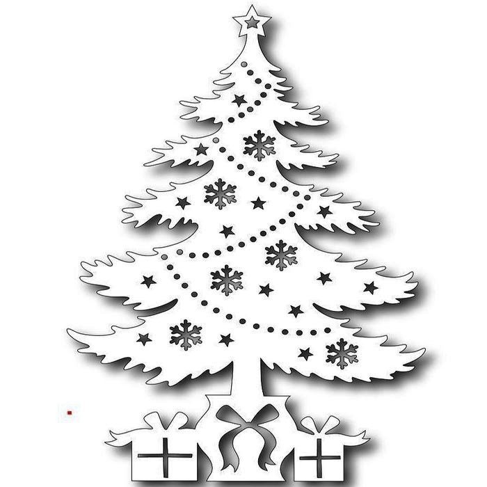 Вытынанка Новогодняя елка