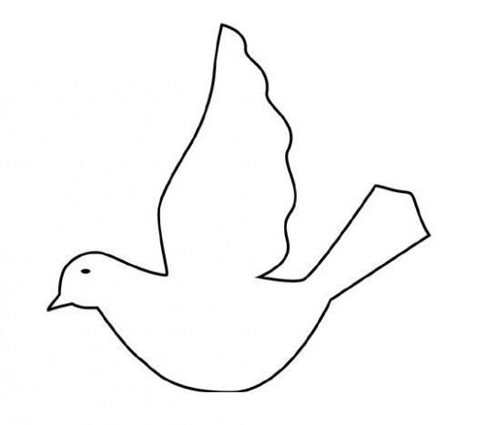 Голуби для вырезания