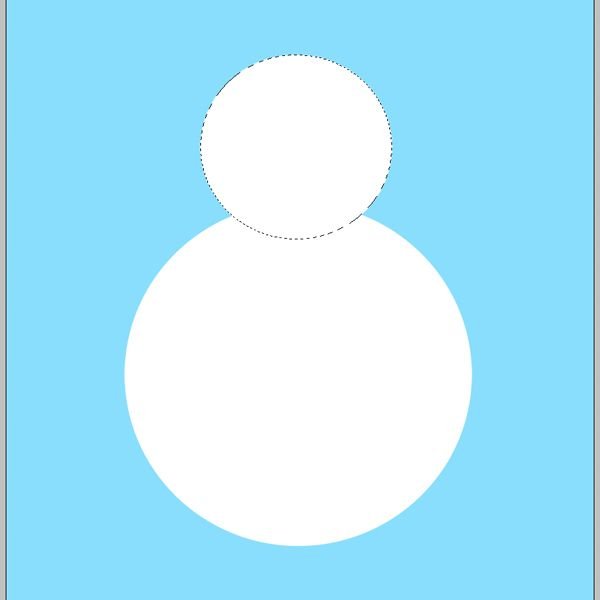 Снеговик в кружочке трафареты