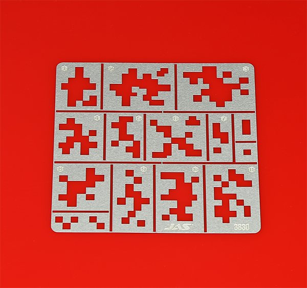 Трафарет для камуфляжа на авто