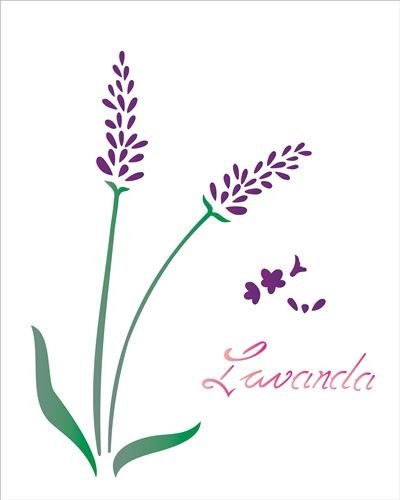 Лаванда силуэт