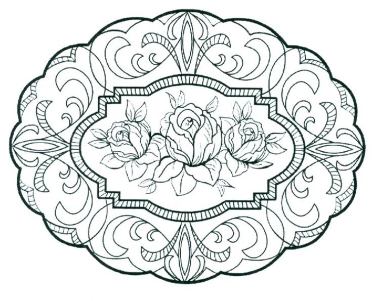 Трафареты для росписи тарелок