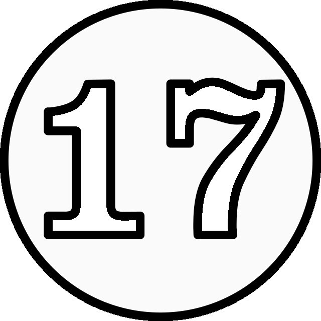 Трафарет "цифры"