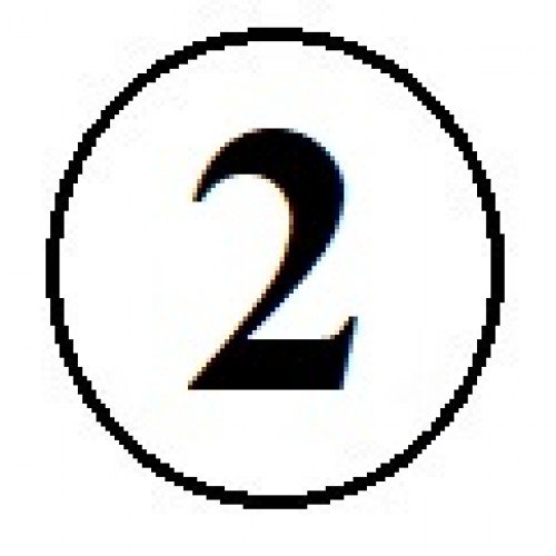 Цифры в кружочках для маркировки