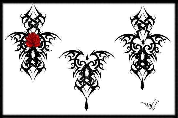 Узоры в готическом стиле