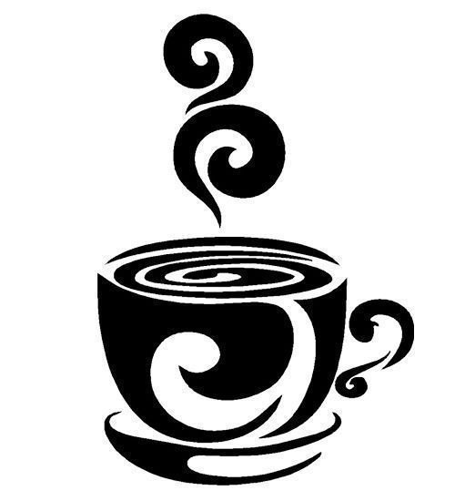 Стилизованная Кружка кофе