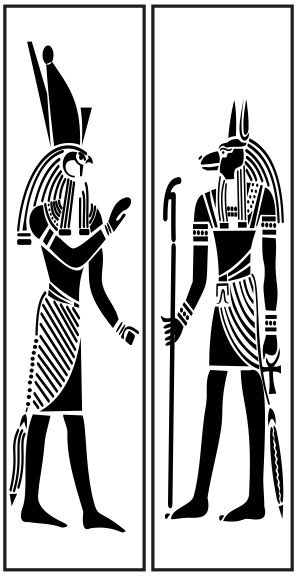 Египетские трафареты