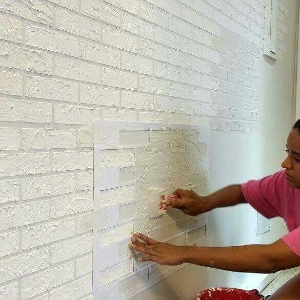 Имитация кирпича для внутренней отделки