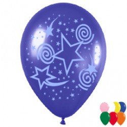 Шарики на окна трафареты цветные