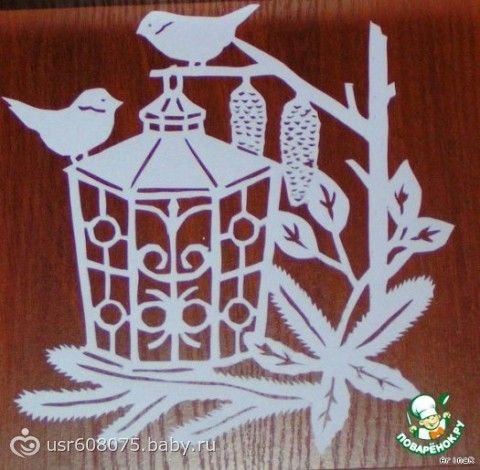 Украшения на окна фонарь