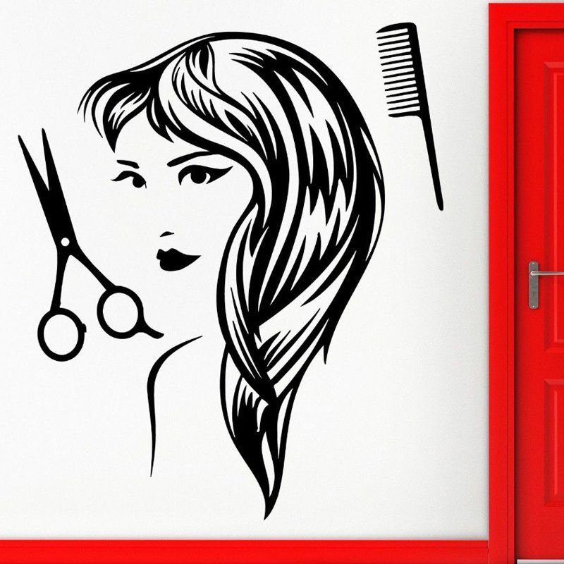 Парикмахер рисунок