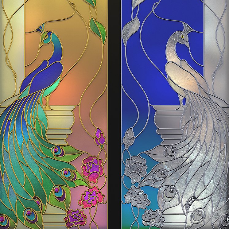 Витраж роспись