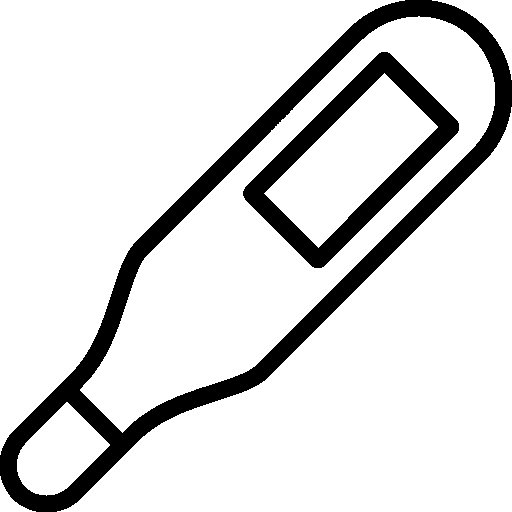 Значок градусника