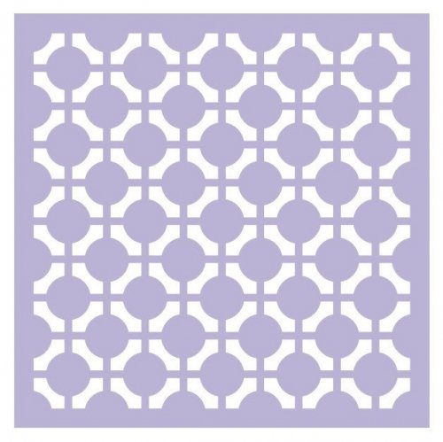 Трафарет ромбы для покраски стен