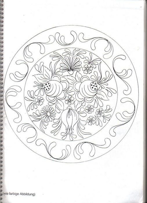 Узоры для росписи по дереву