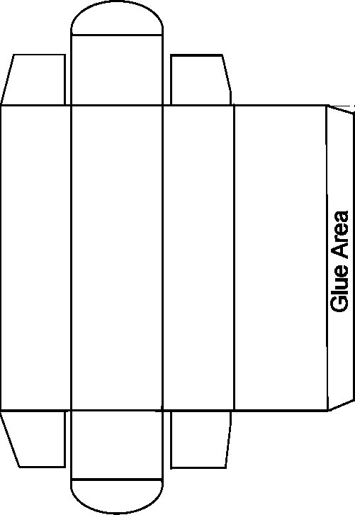 Развертка коробочки