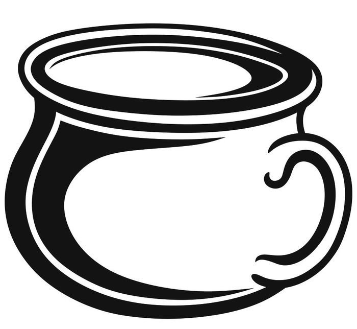 Горшок детский с рисунком