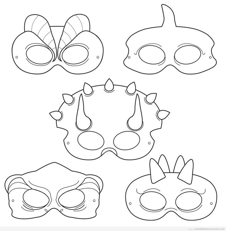 Трафарет - маска