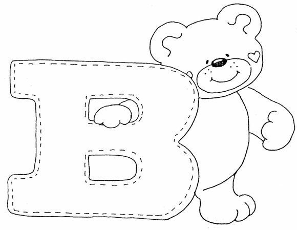 Буквы алфавита из фетра