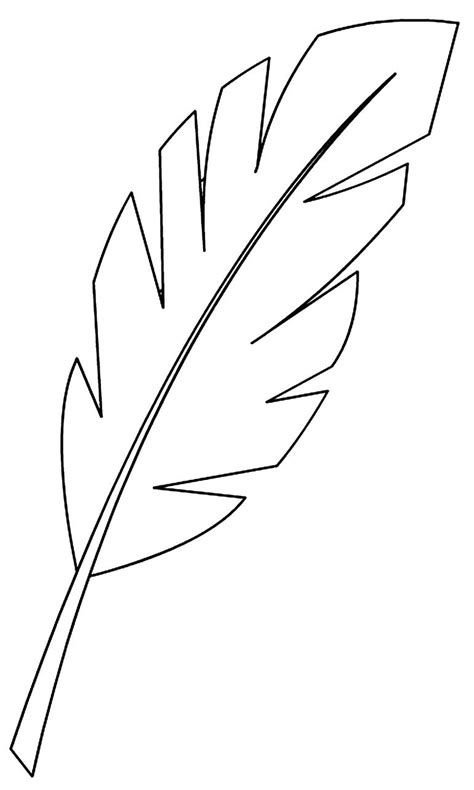 Трафарет листочка