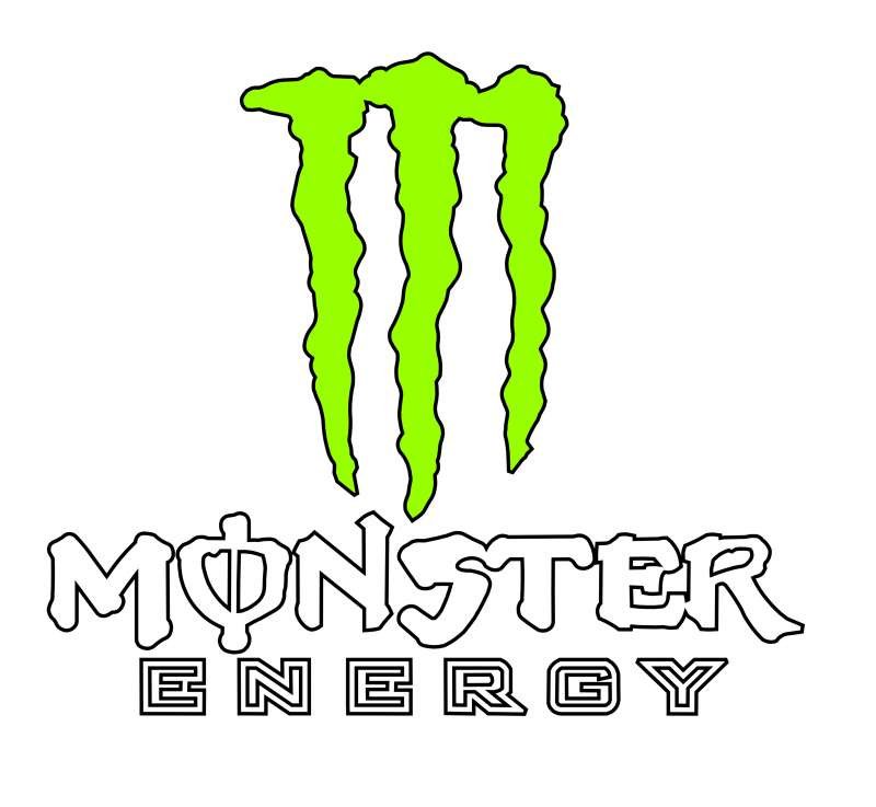Наклейки монстр Энергетик